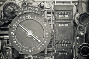 vintage compass